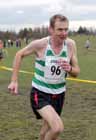 Michael Hager (Tipton) 60-64 winner, males 35 to 64 race, BMAF Cross Country, Herrington, Sunderland.